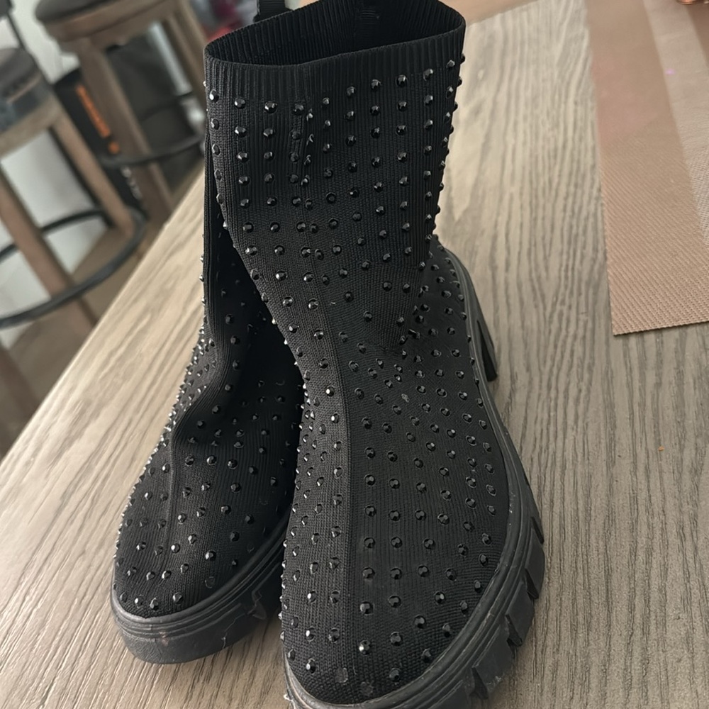 Black Booties - Picture 3 of 3